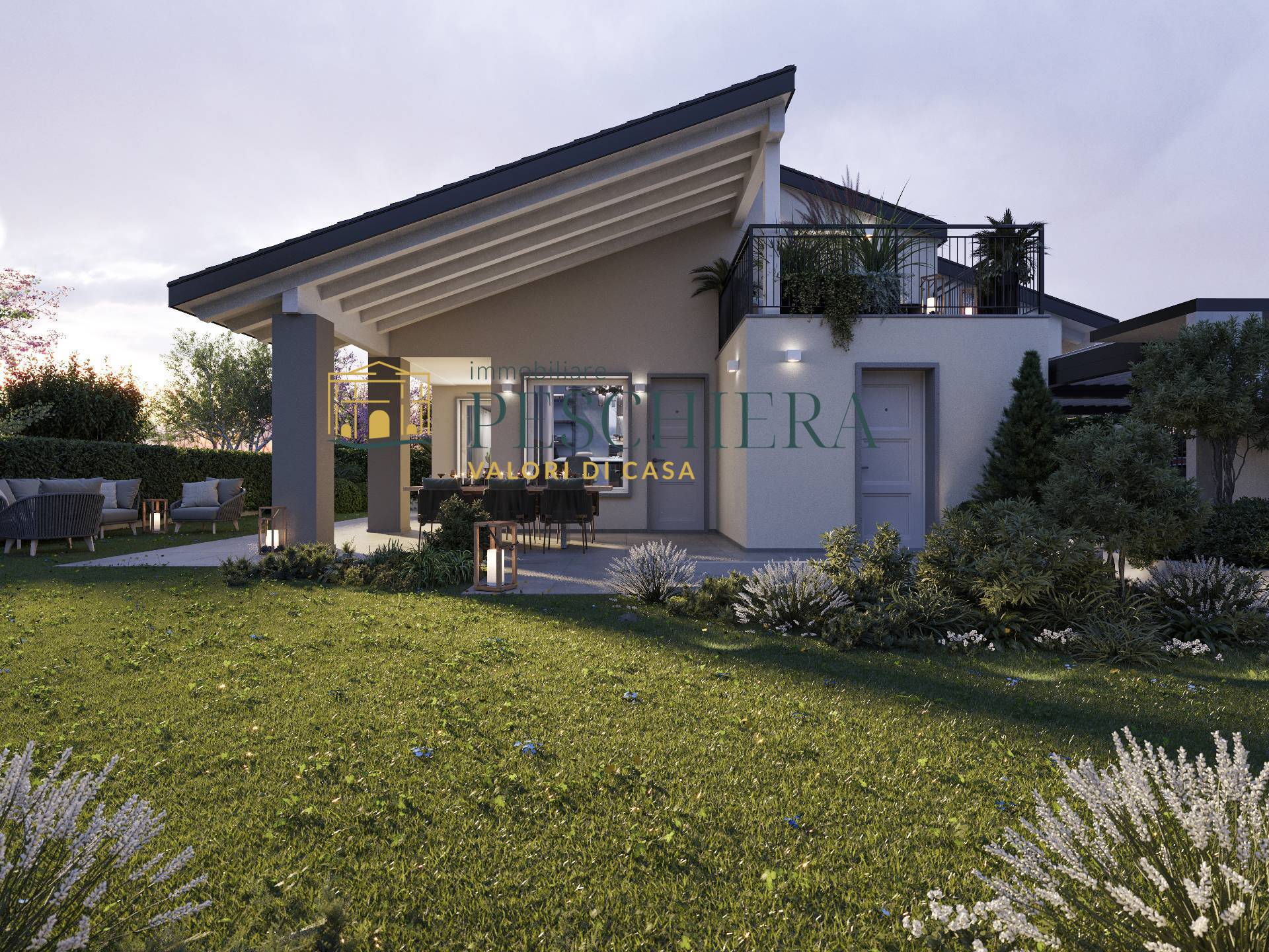 Villa bifamiliare in vendita a Peschiera del Garda, Generica