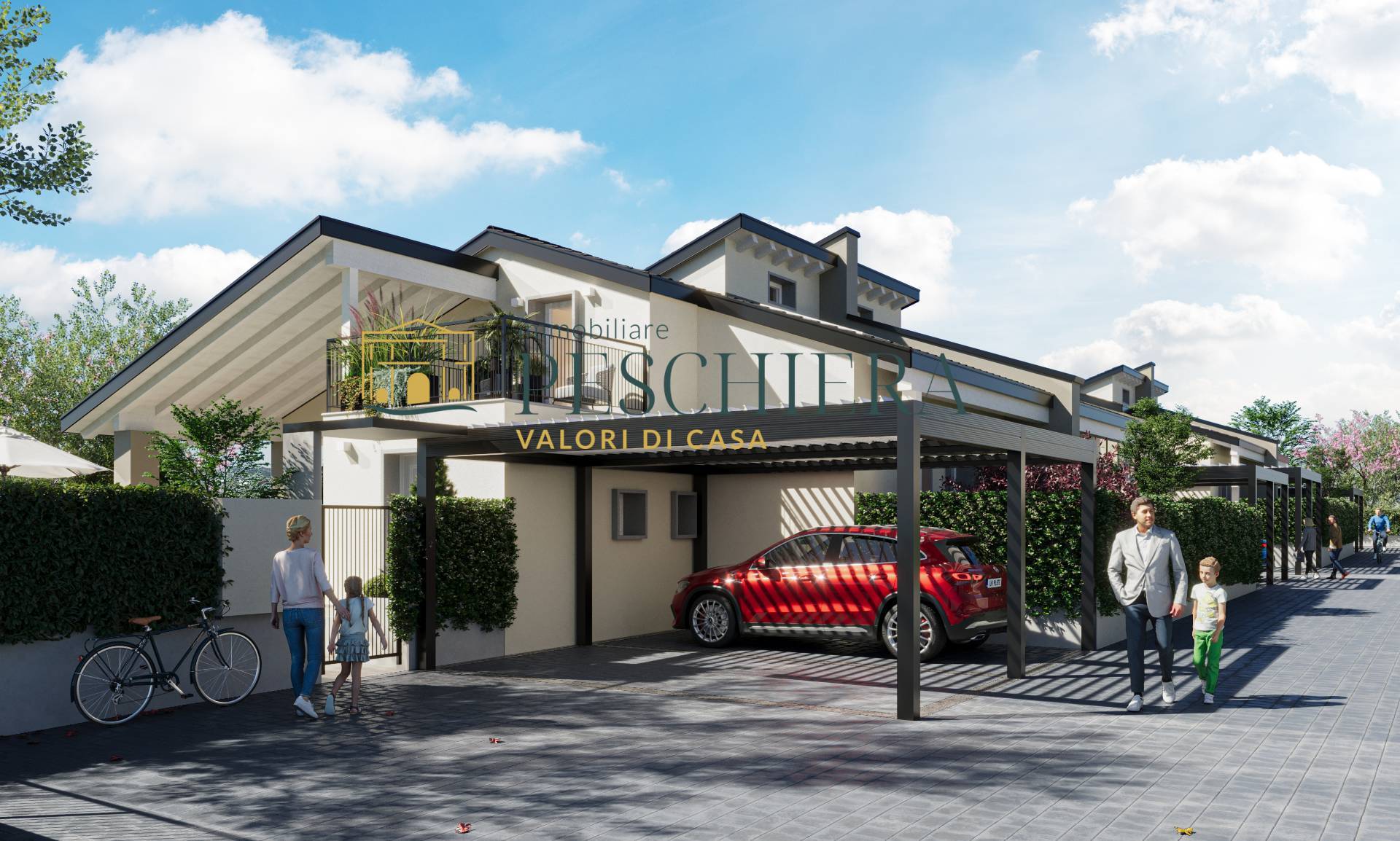 Villa bifamiliare in vendita a Peschiera del Garda, Generica