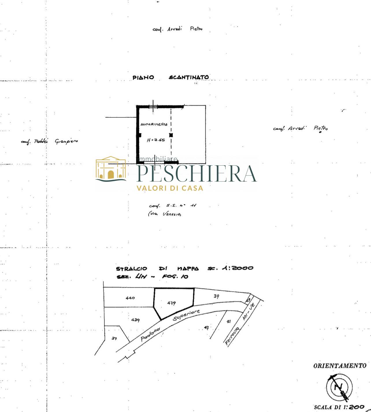 Casa indipendente con terreno in vendita a Peschiera del Garda, Vicinanze Ospedale