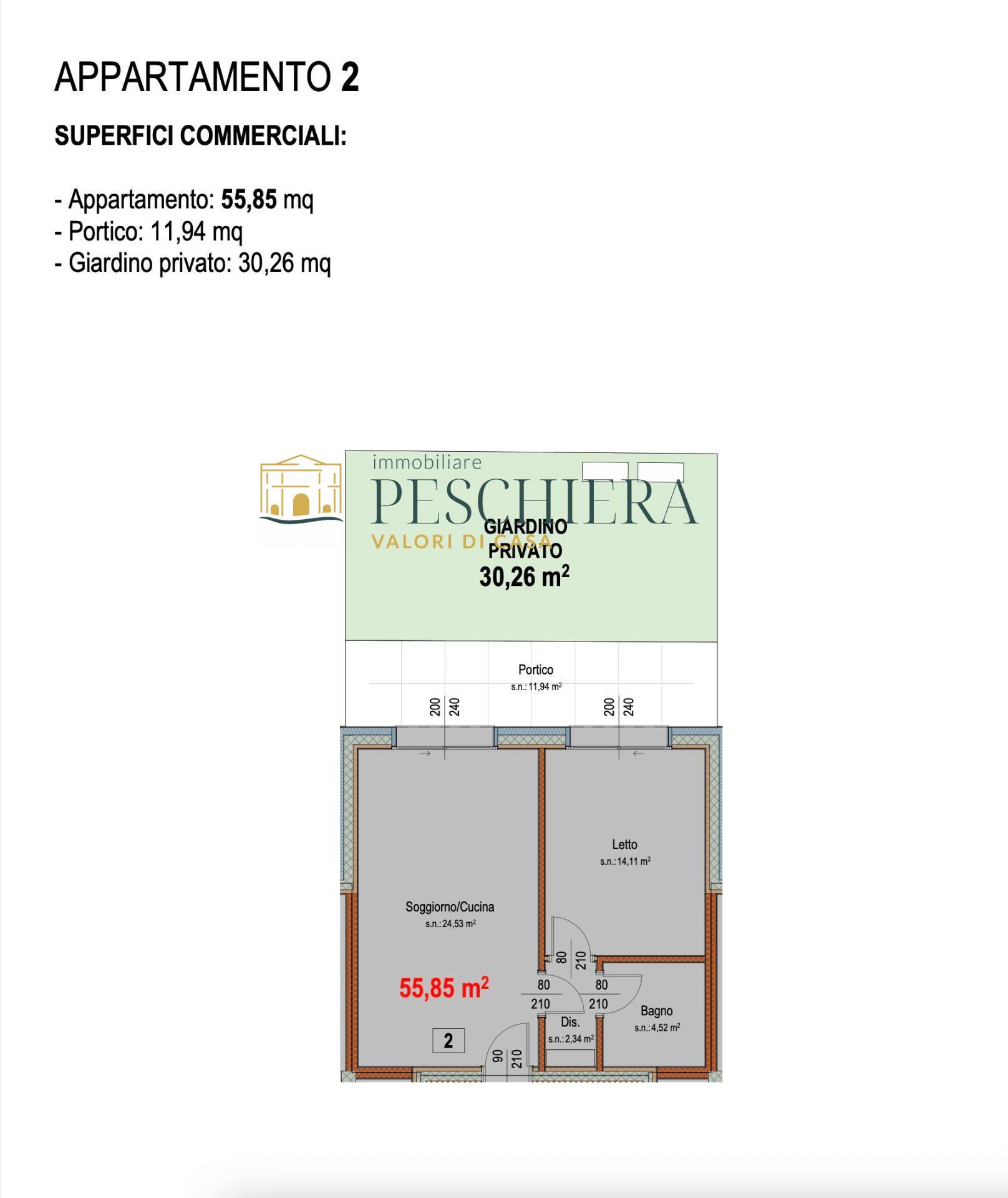 Appartamento in vendita a Peschiera del Garda, Vicinanze Ospedale