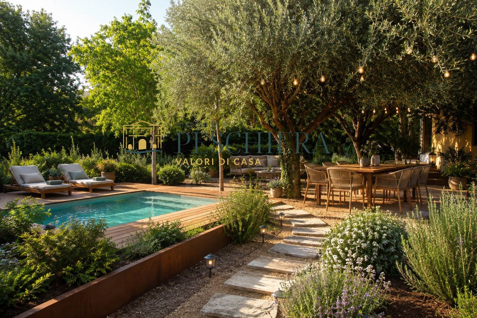 Casa indipendente con terreno in vendita a Valeggio sul Mincio, Borghetto
