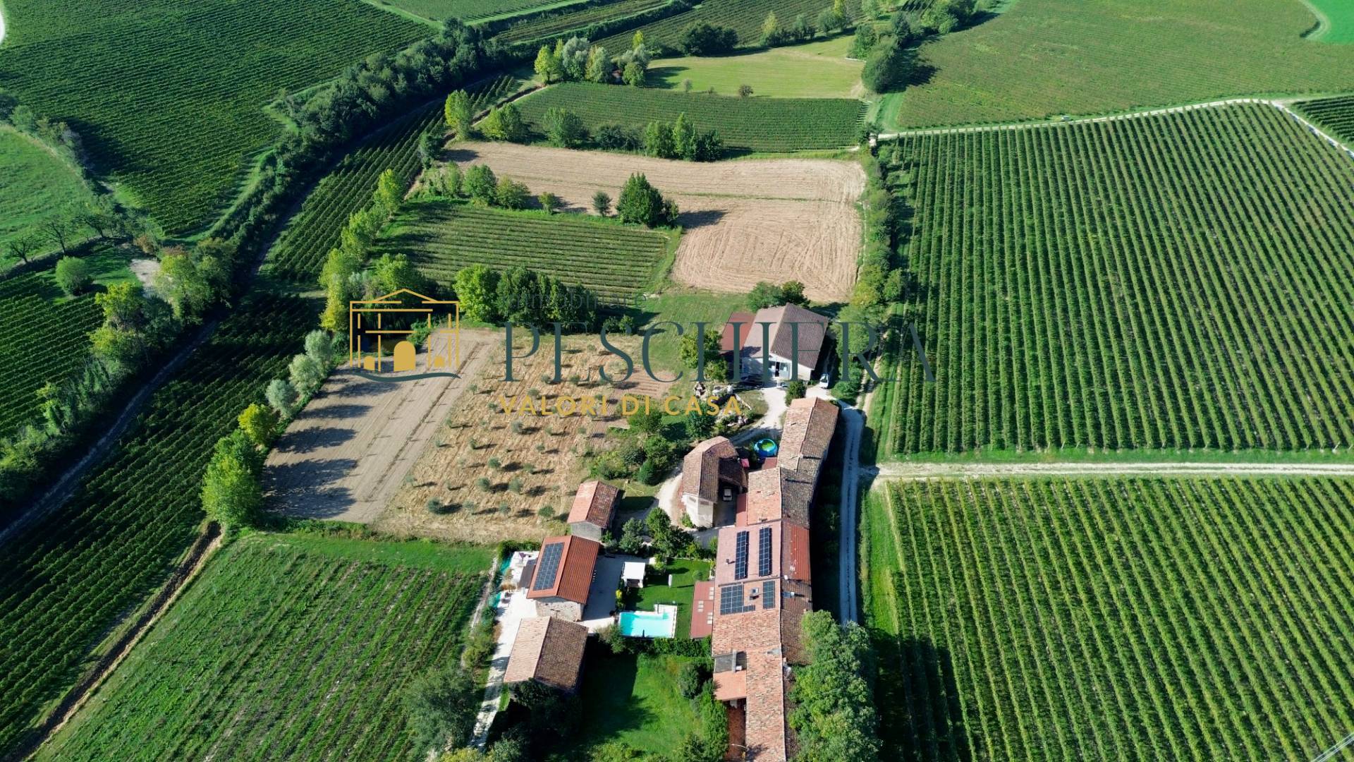 Casa indipendente con terreno in vendita a Pozzolengo