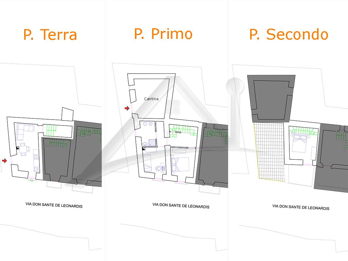 Casa singola in vendita a San Demetrio ne' Vestini, Villa Grande