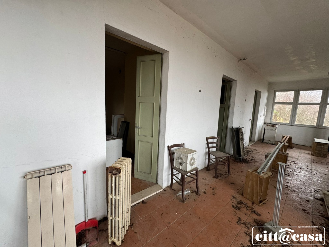 Villa con giardino a Castagneto Po