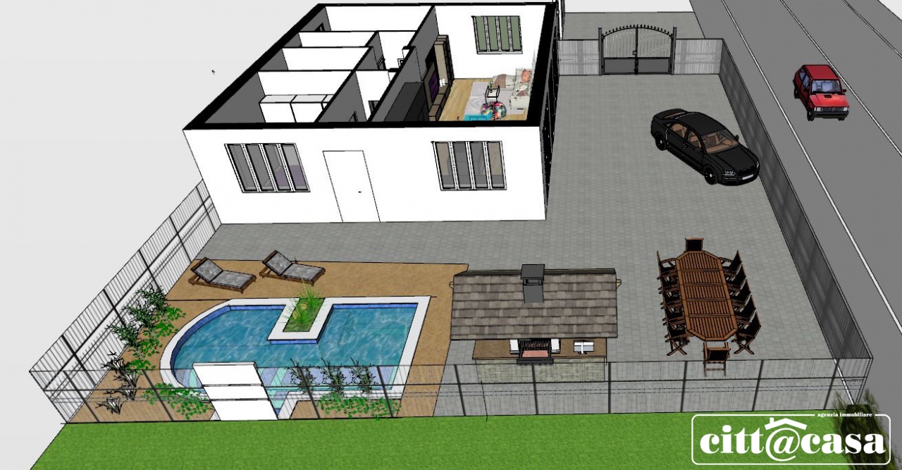 Appartamento con giardino in via duca degli abruzzi, Caluso