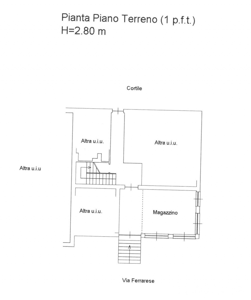 Appartamento con terrazzo in via ferrarese, San Raffaele Cimena