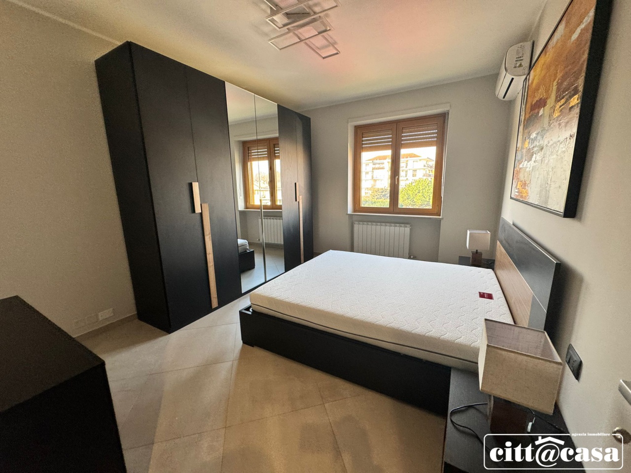 Bilocale arredato in affitto a Crescentino