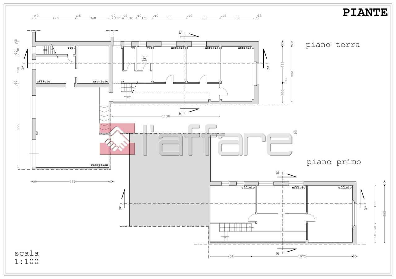 Ufficio in vendita, Pontedera stazione