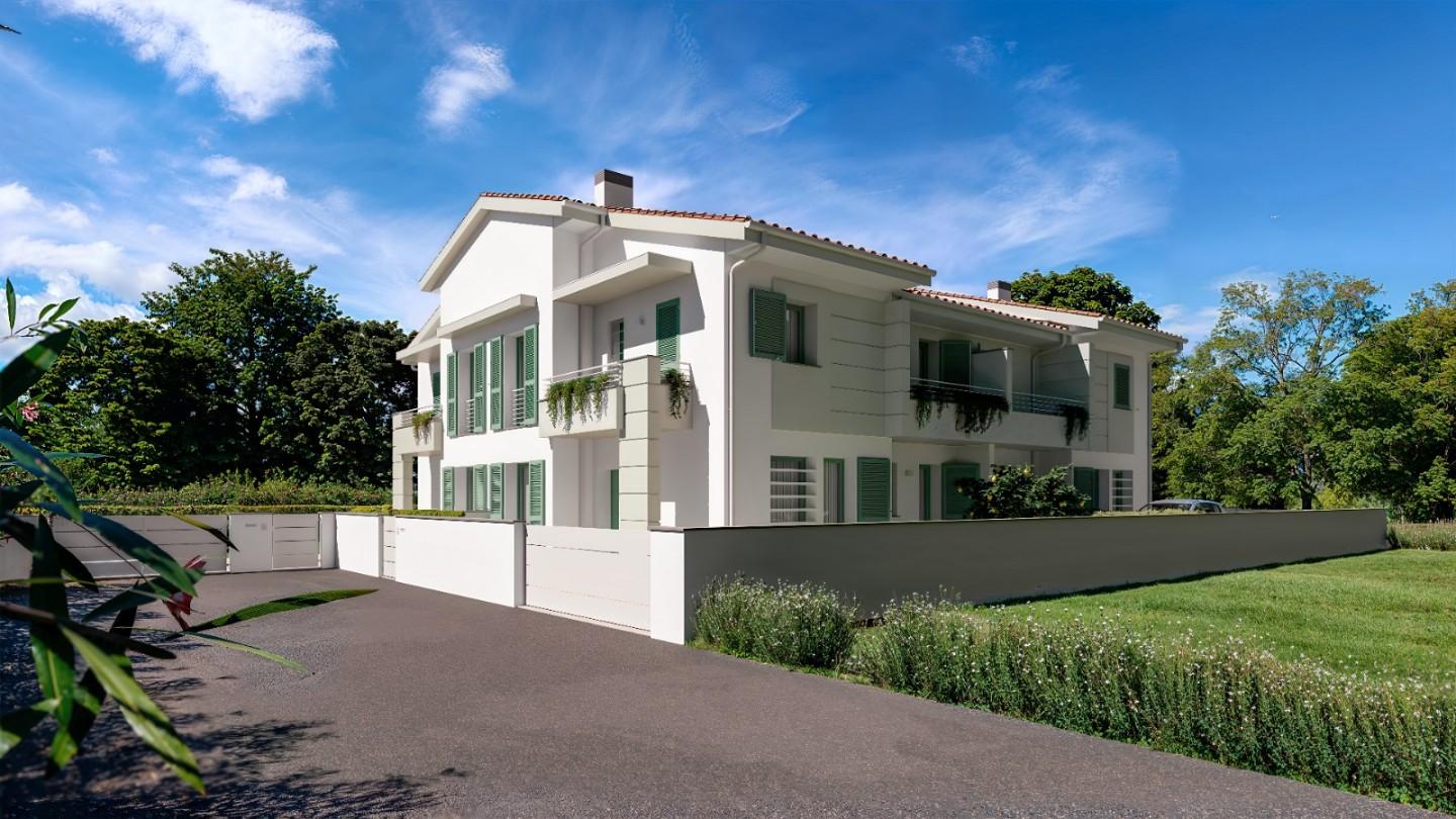 Villa Quadrifamiliari con giardino, Pontedera la borra