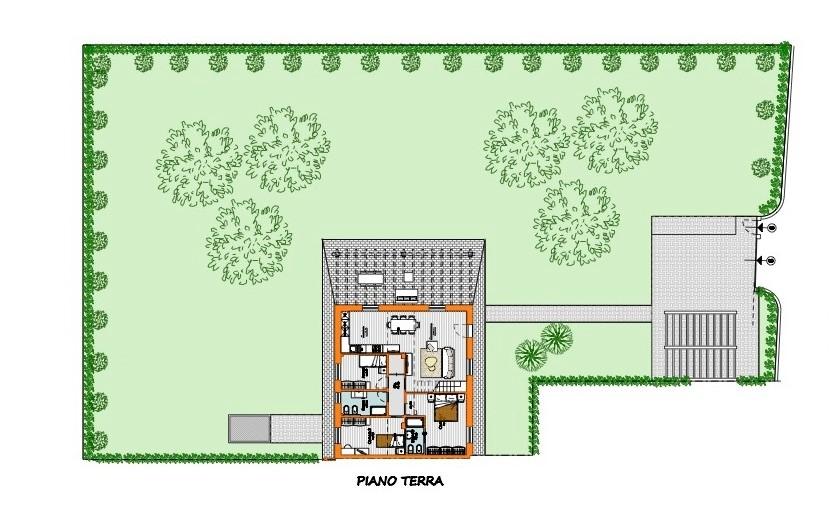 Villa con giardino, Calcinaia fornacette