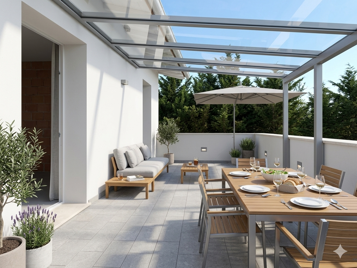 Trilocale con terrazzo, Pontedera oltrera