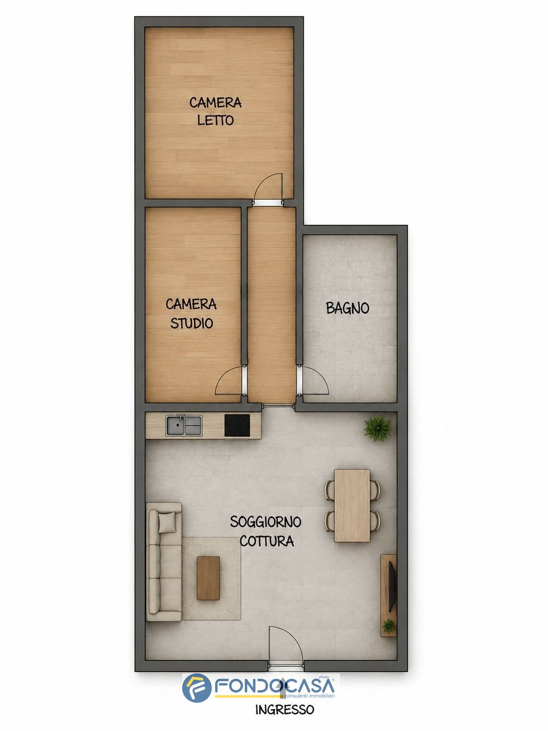 Appartamento in vendita a Brescia, Sant'Eustacchio