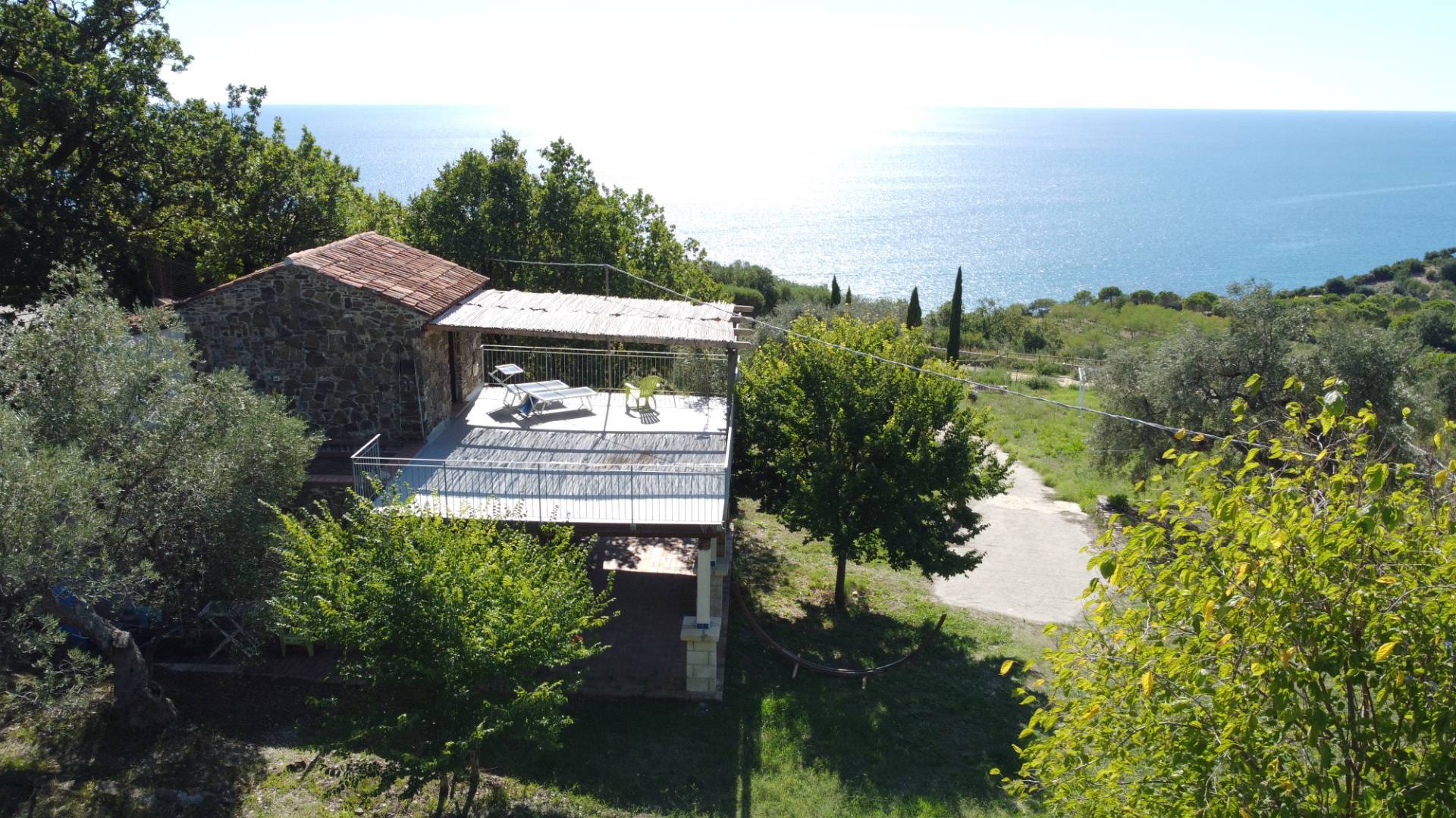 Villa vista mare a Pollica