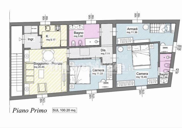 Appartamento ristrutturato, Pisa san francesco