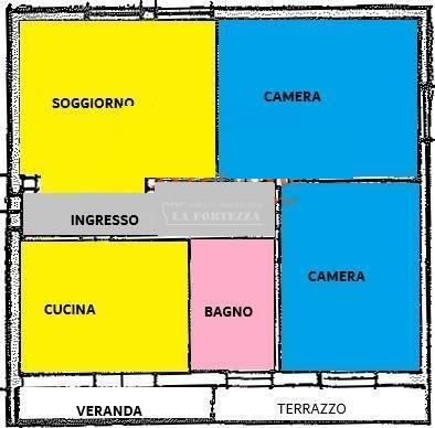 Quadrilocale da ristrutturare a Cascina