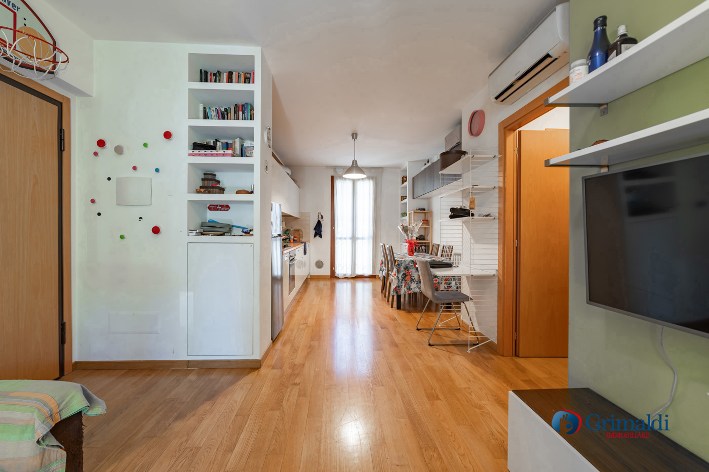 Trilocale ristrutturato a Milano