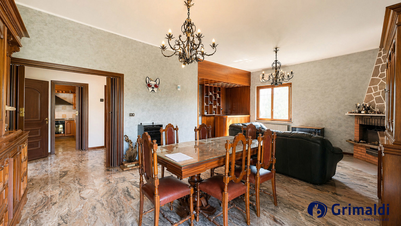 Villa con giardino a Pogliano Milanese