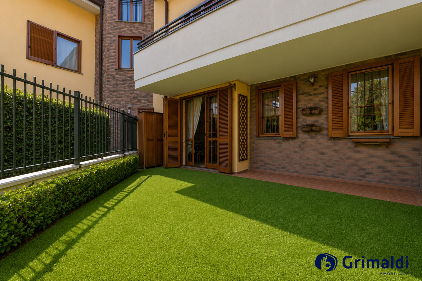 Bilocale con giardino a Parabiago