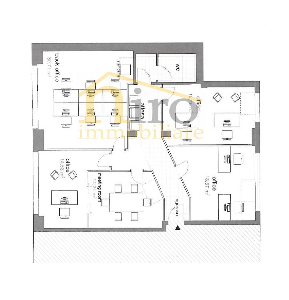 Studio/Ufficio in affitto a Pescara, Centro