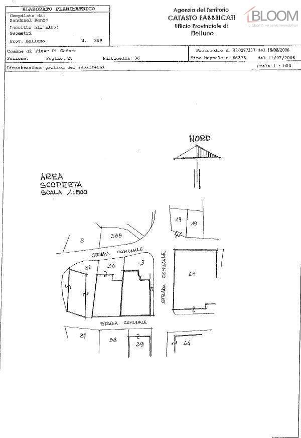 Casa indipendente in vendita a Pieve di Cadore, Nebbi