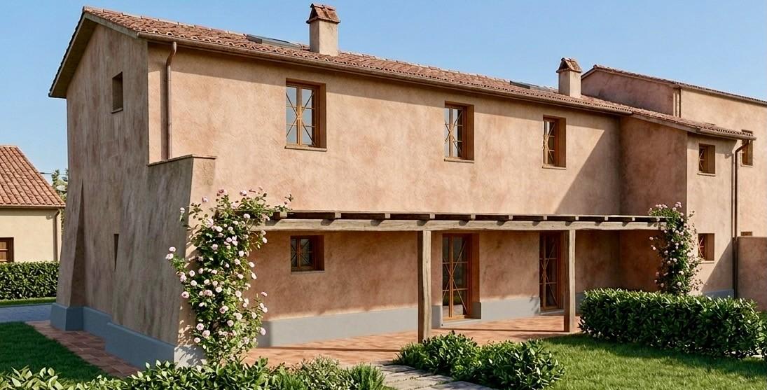 Villa Bifamiliare con giardino, San Giuliano Terme orzignano