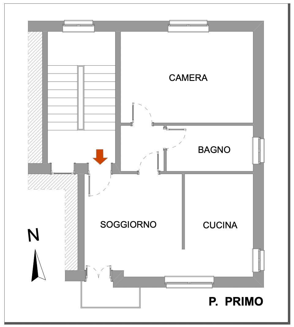 Appartamento in vendita a Catanzaro, Catanzaro Sala