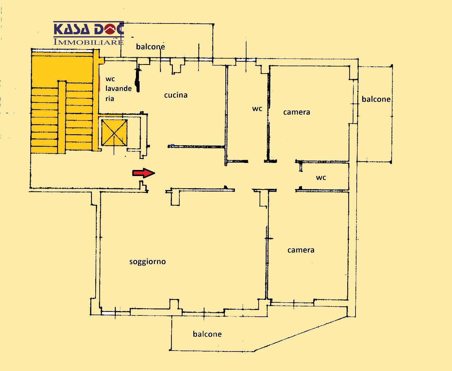 Appartamento in vendita a Catanzaro, Quartiere S. Leonardo