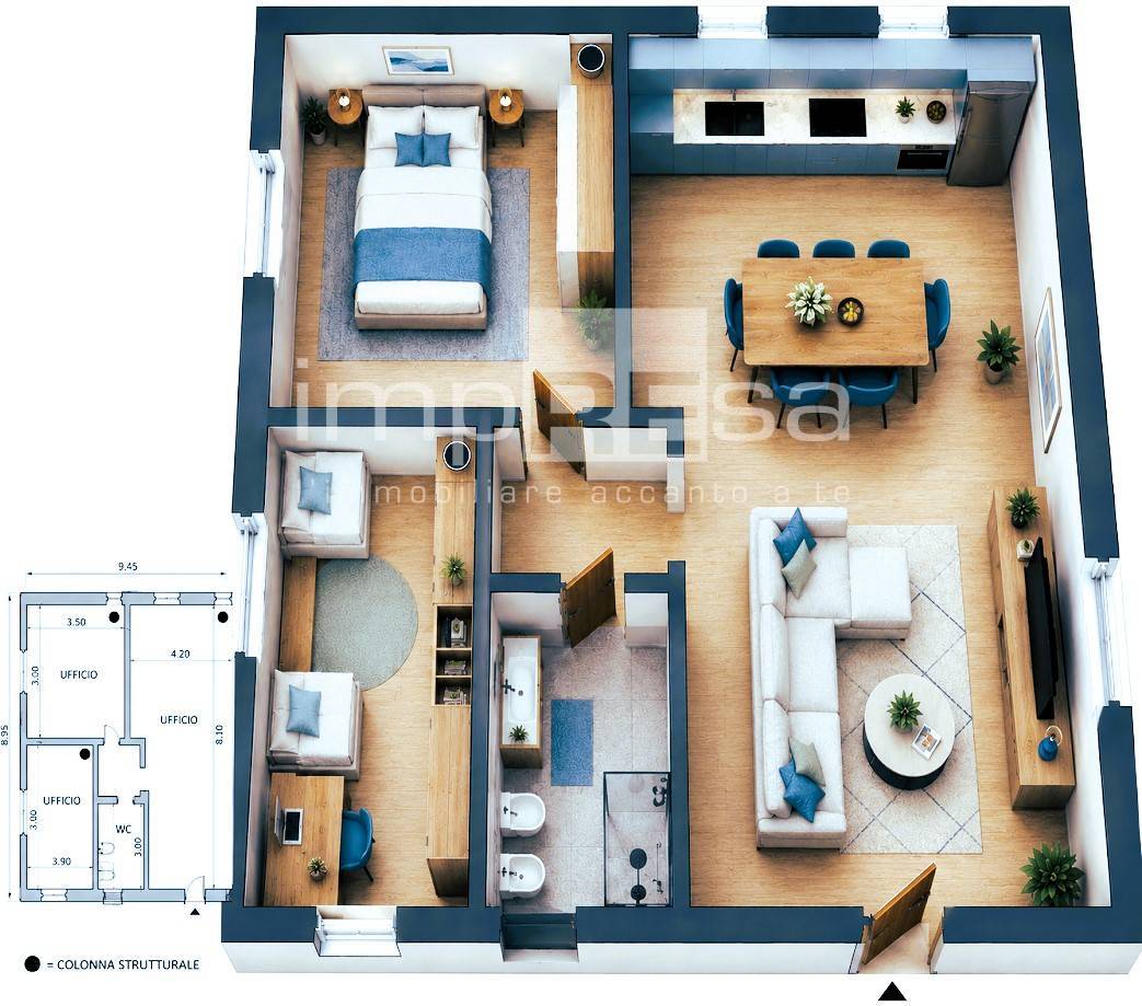 Studio/Ufficio in vendita a Quarto d'Altino