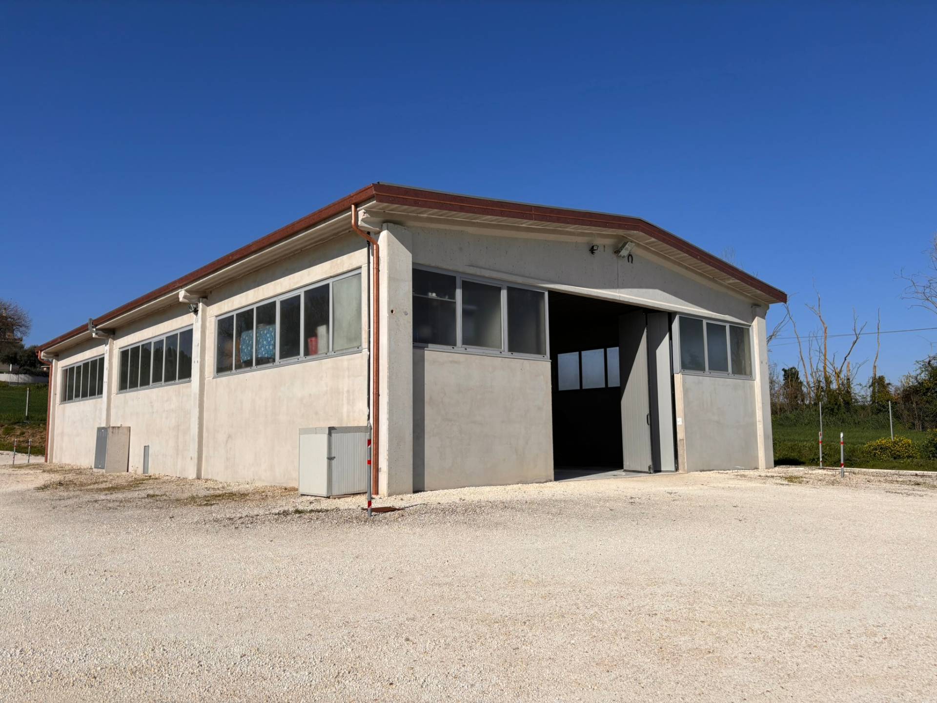 Capannone ad uso agricolo in affitto a Chiaravalle