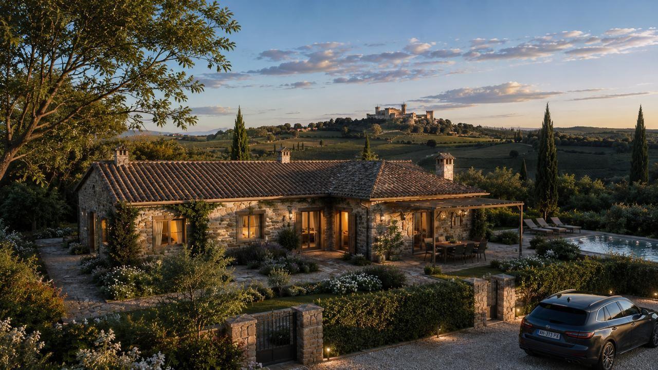 Rustico con giardino a Poggibonsi