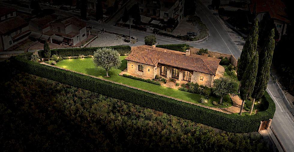 Villa con giardino a Colle di Val d'Elsa