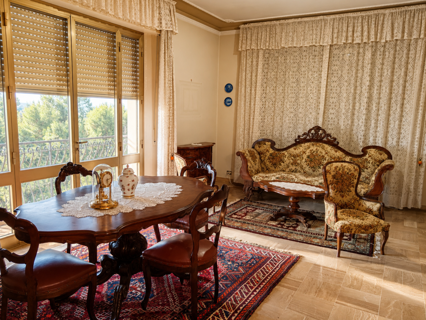Villa con giardino, Sovicille rosia