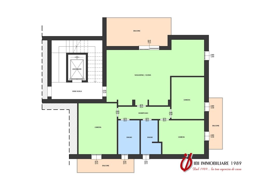 Quadrilocale classe A4, Castel d'Azzano beccacivetta