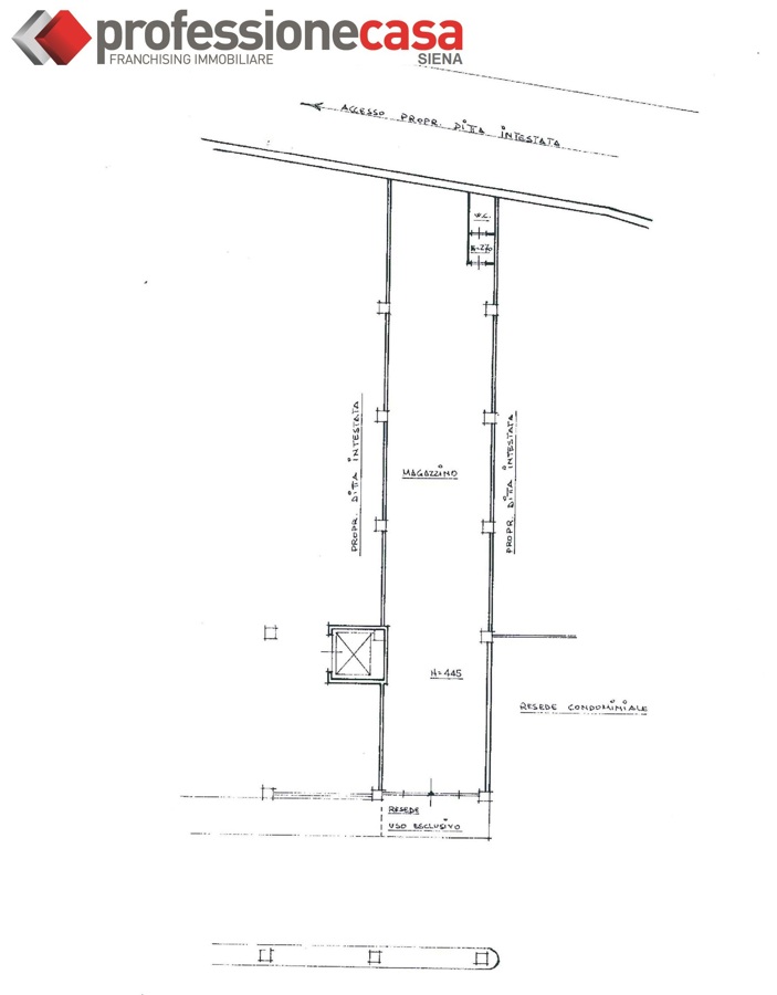 Negozio in affitto a Siena