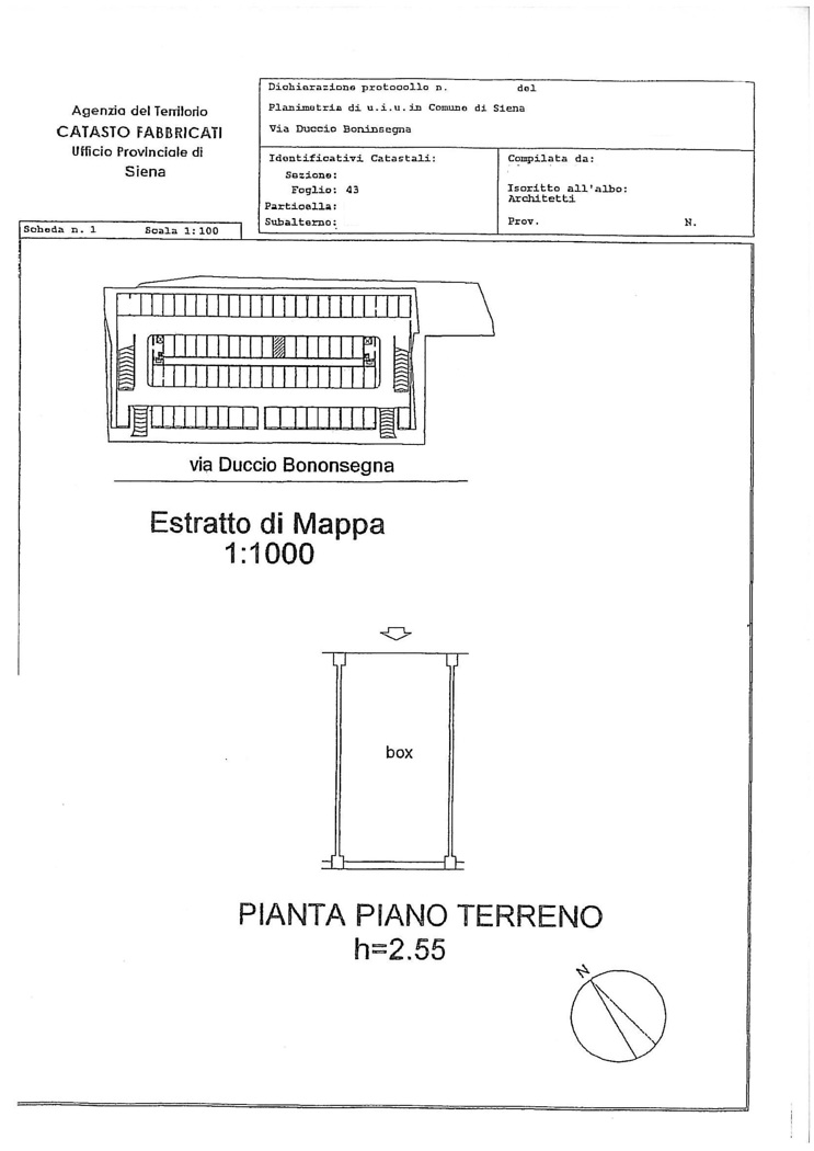 Box/Garage 20mq in vendita a Siena