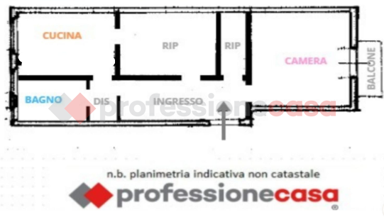 Trilocale in vendita a Taranto