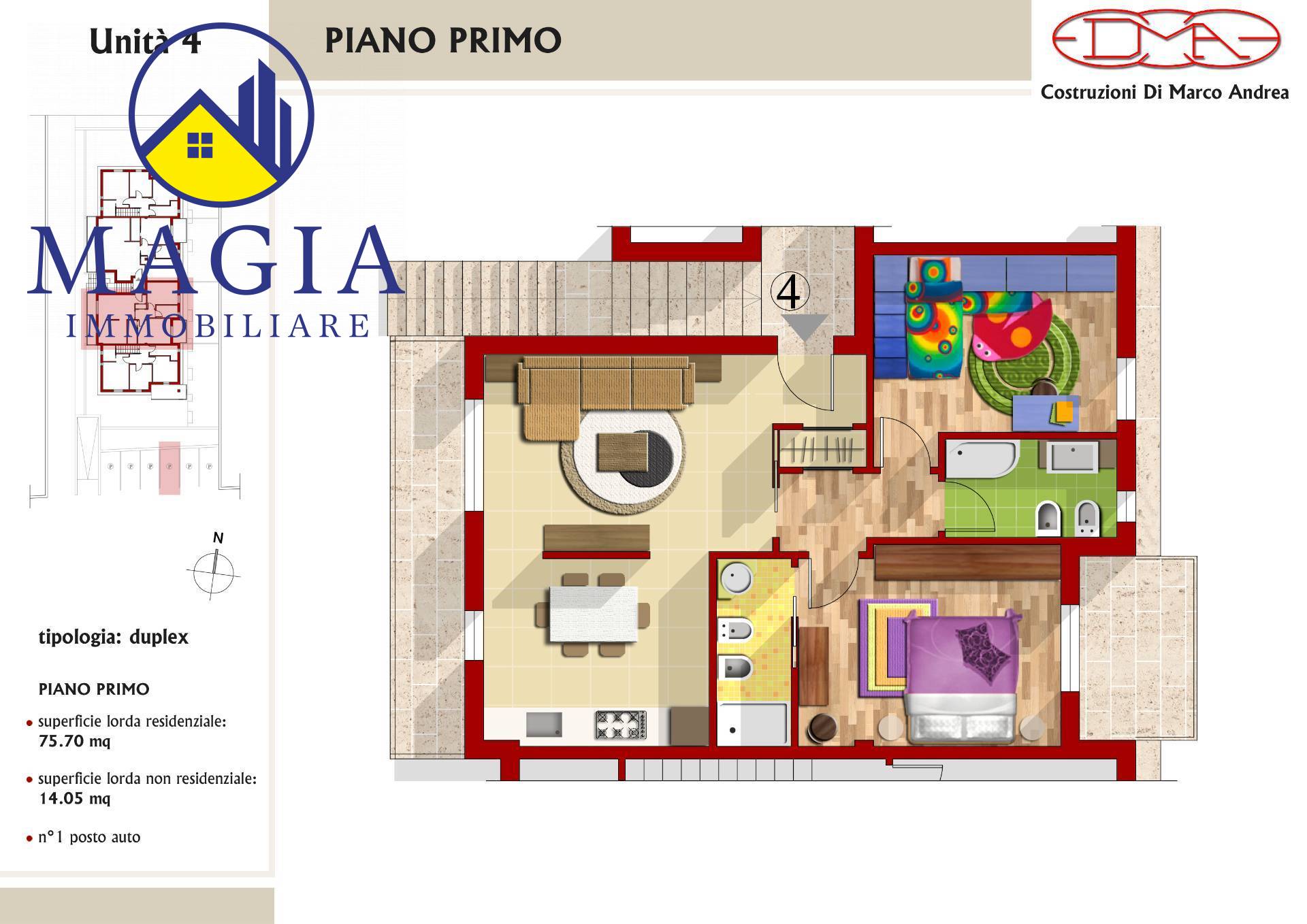 Appartamento in vendita a Colli del Tronto, Villa San Giusepe