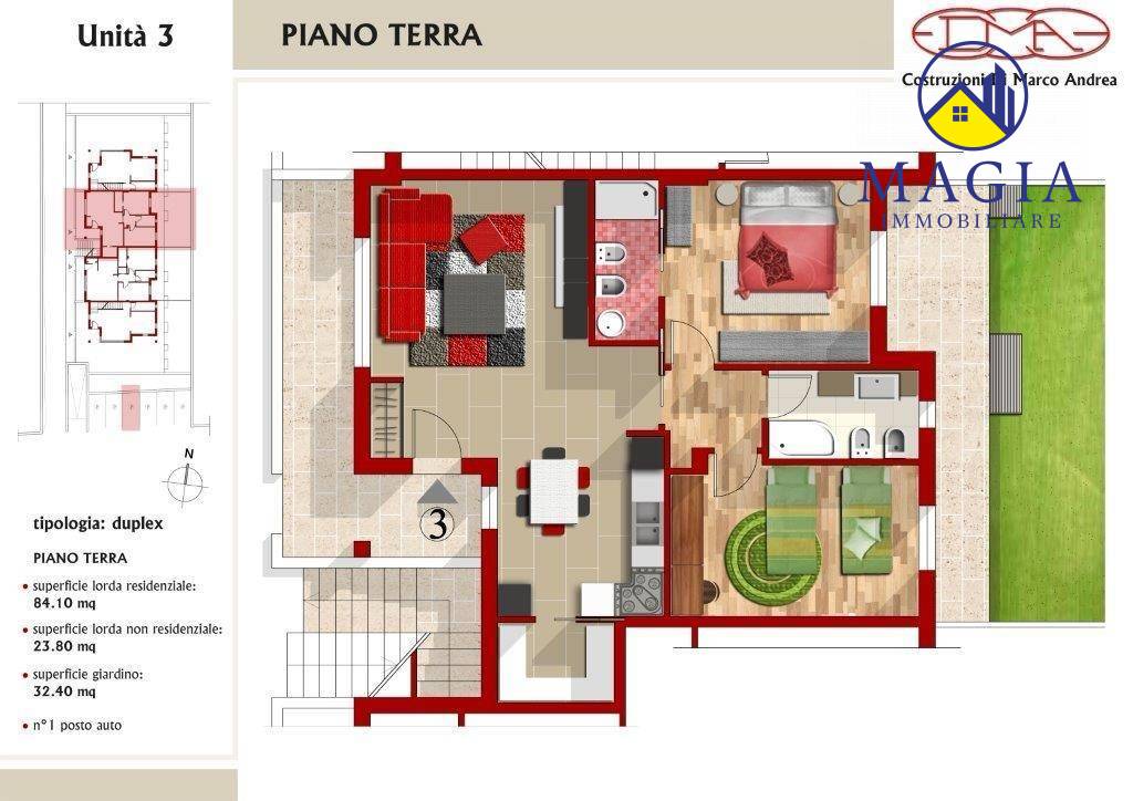 Appartamento in vendita a Colli del Tronto, Villa San Giusepe