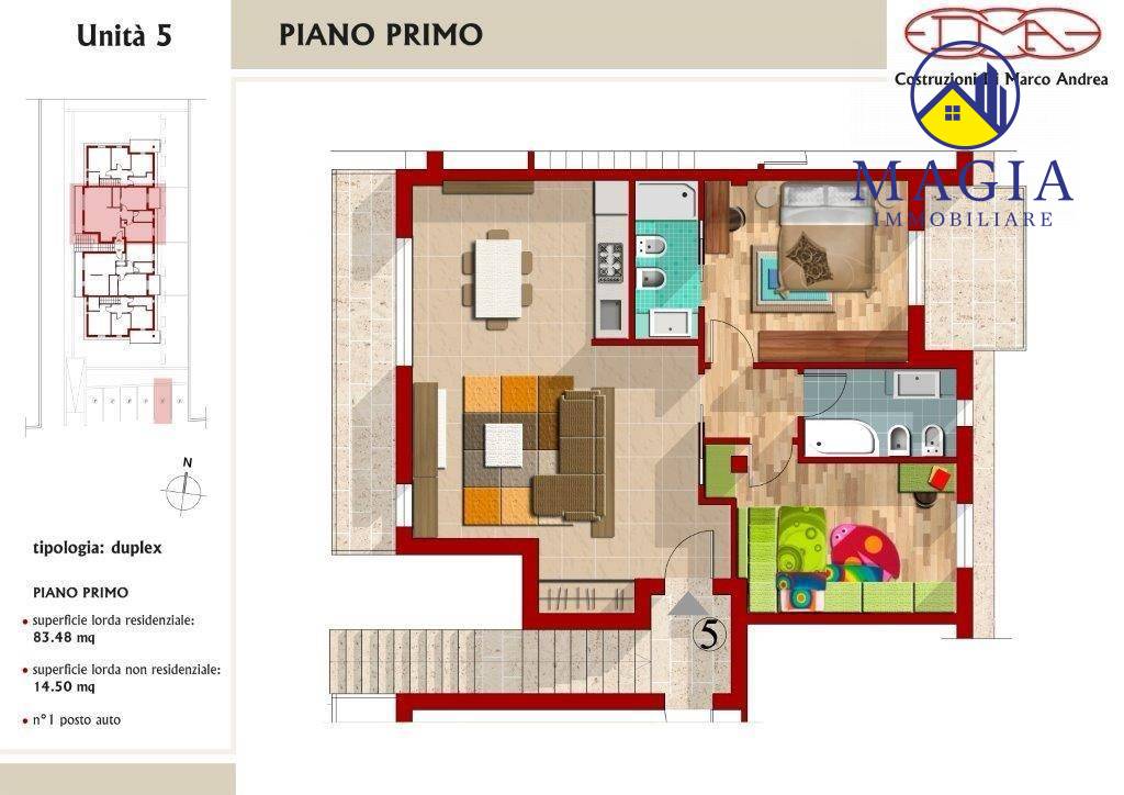Appartamento in vendita a Colli del Tronto, Villa San Giusepe