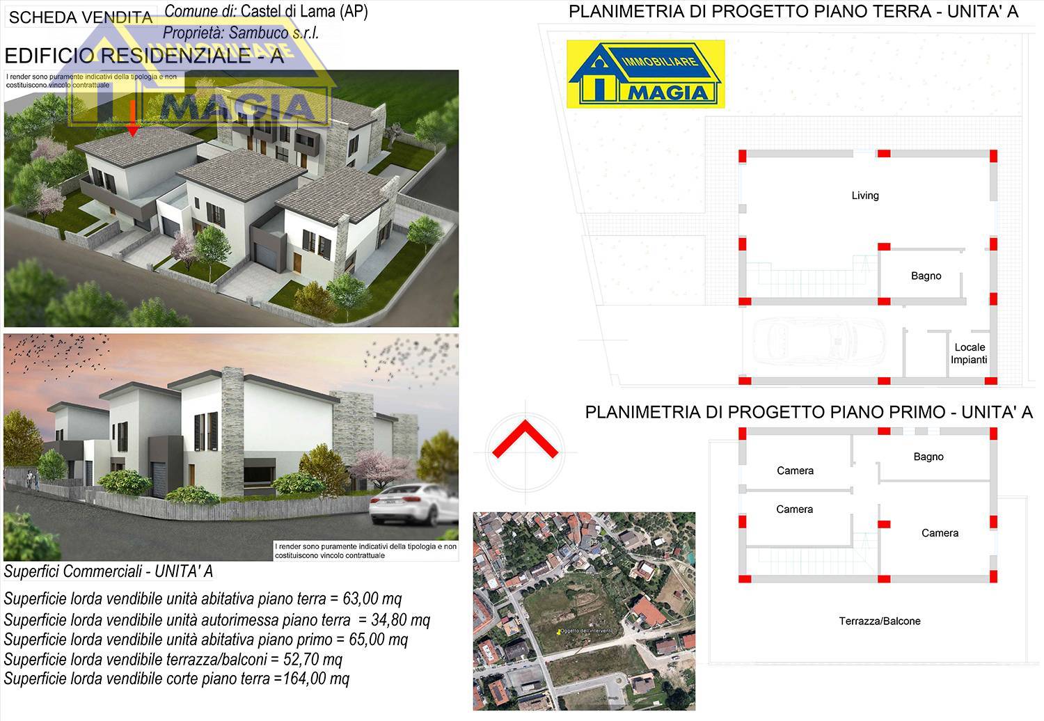 Terreno edificabile in vendita a Castel di Lama