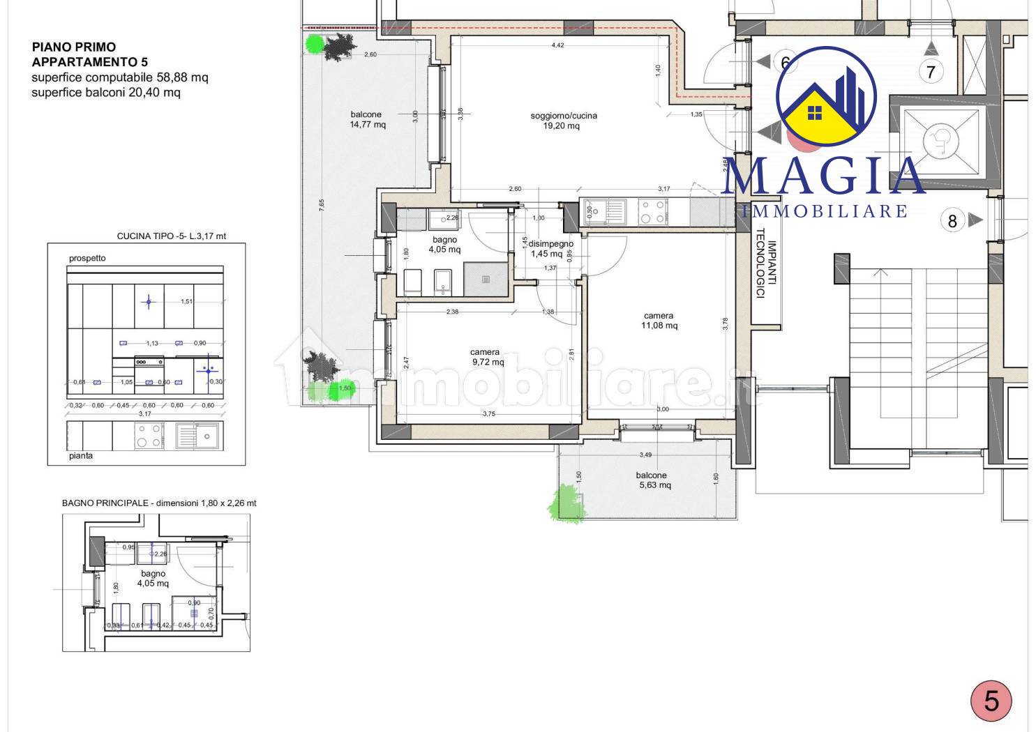 Appartamento in vendita a San Benedetto del Tronto, Lungomare (Tra Spiaggia e Ferrovia)