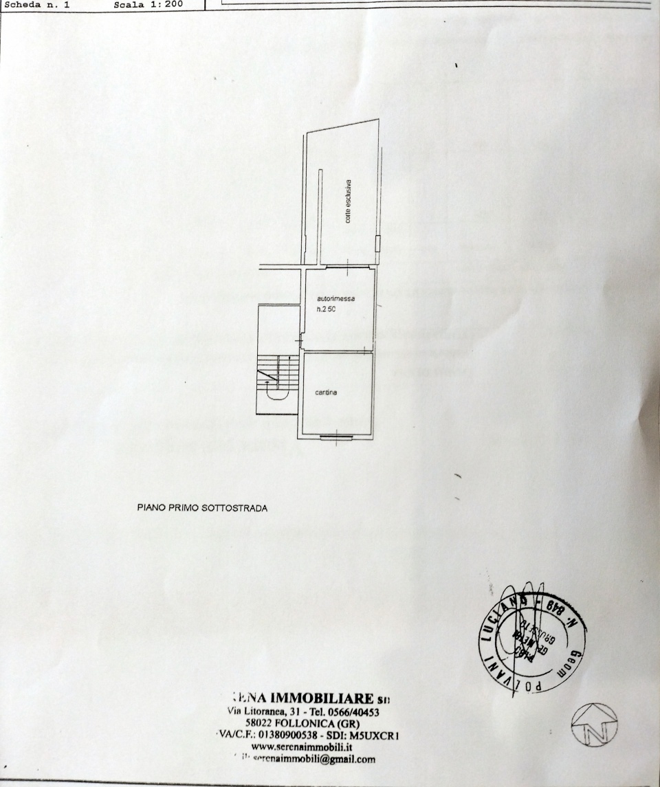 Quadrilocale con giardino in via cincinnato, Scarlino