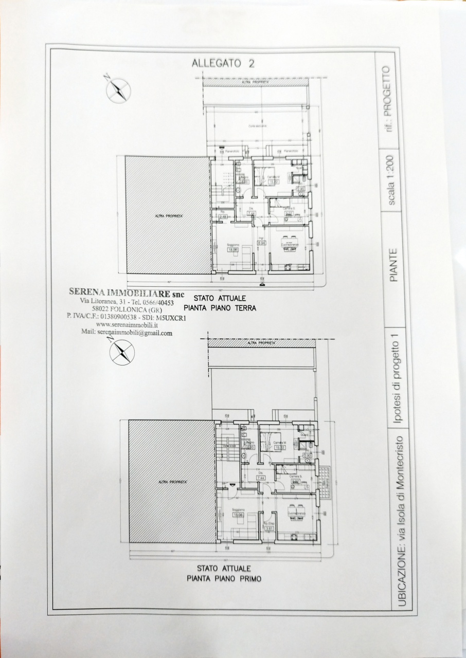 Casa indipendente con giardino in via isola di montecristo, Follonica