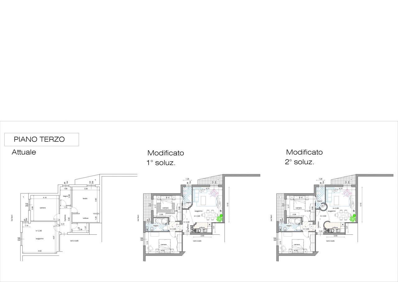Quadrilocale vista mare in via serri, Follonica