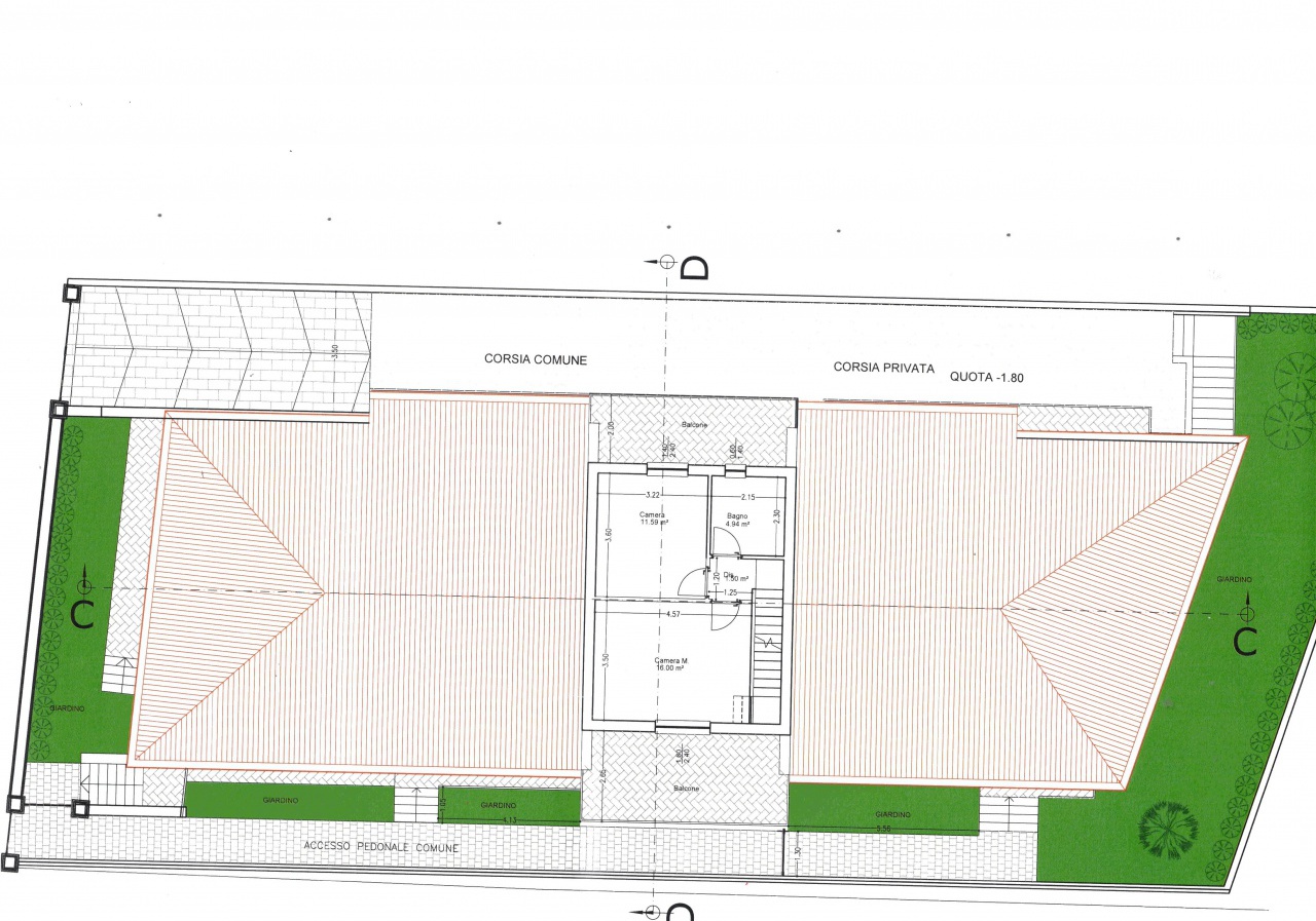 Villa con giardino in via pertini, Follonica