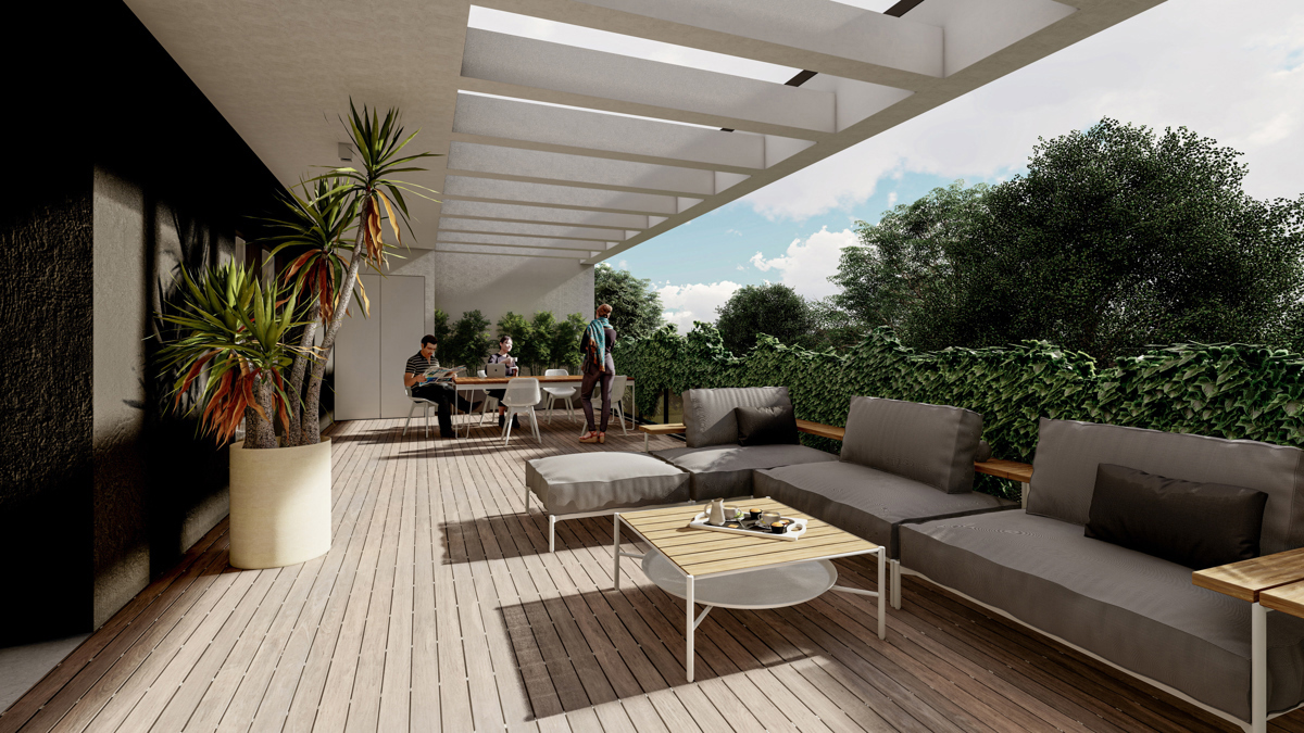 Attico con box a Monselice