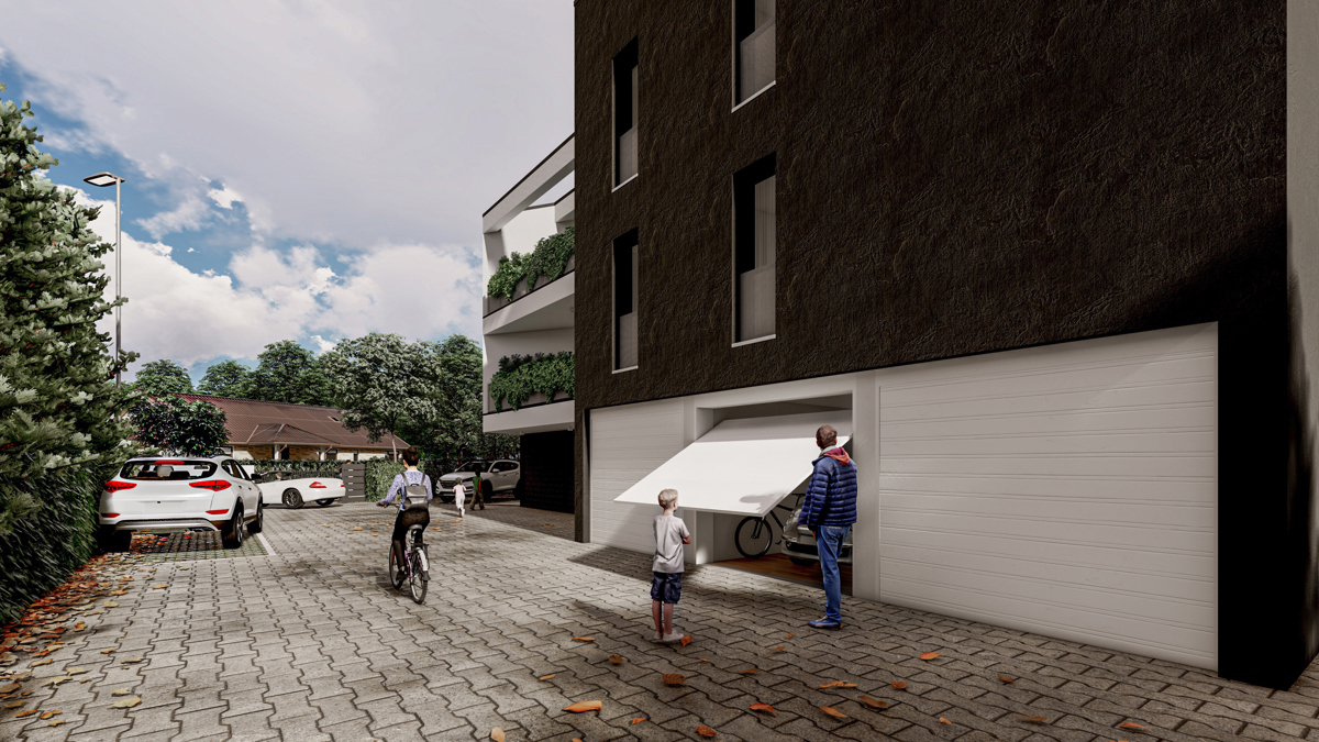 Attico con box a Monselice