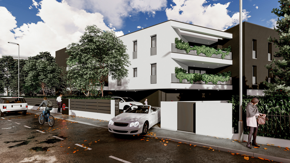 Attico con box a Monselice