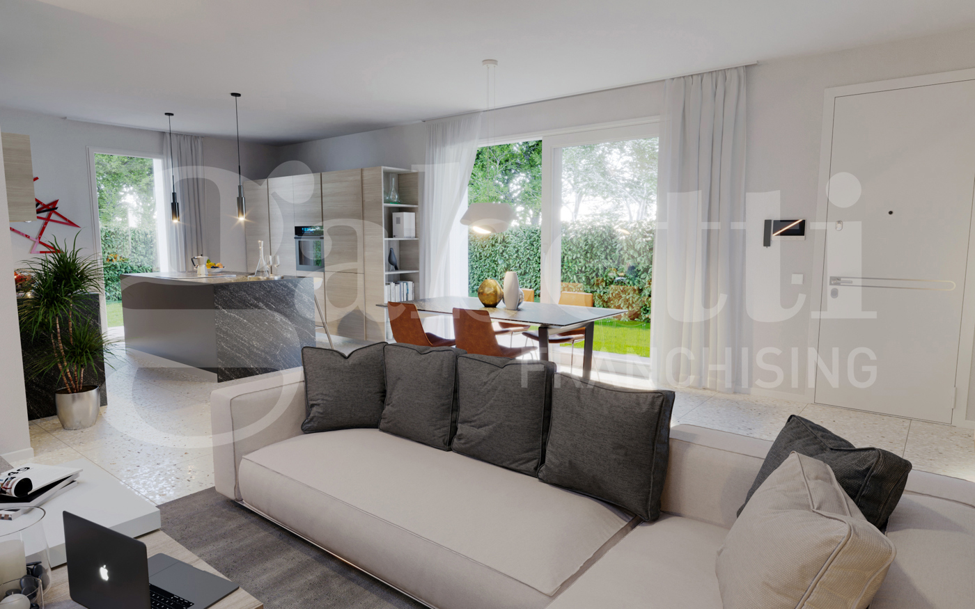 Villa con giardino a Albignasego