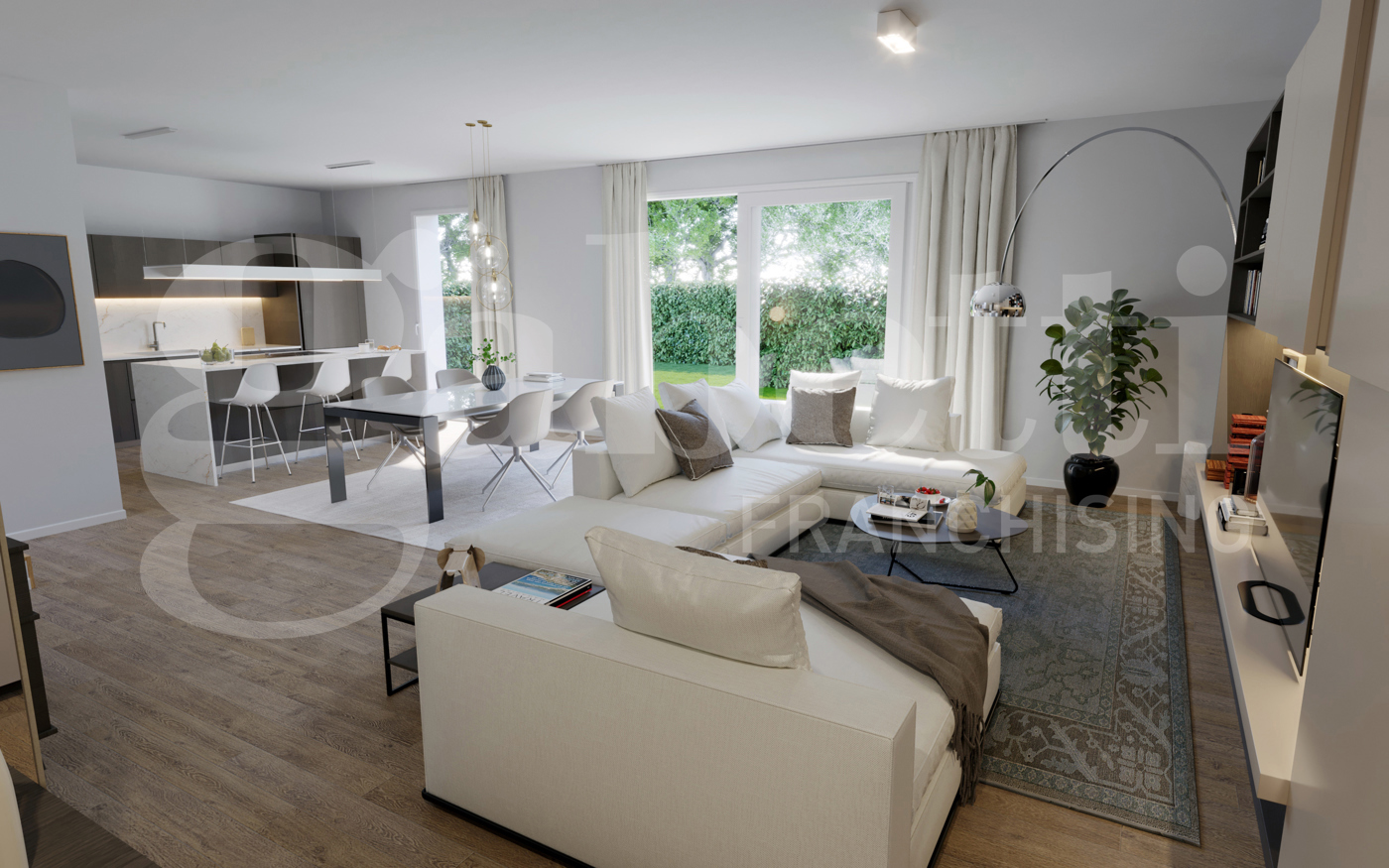 Villa con giardino a Albignasego